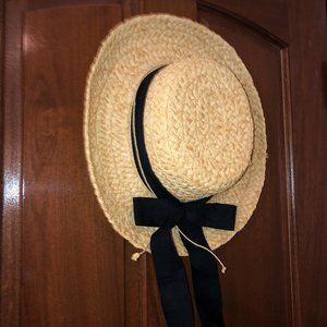 Scala Natural Straw Sun Hat / Boater